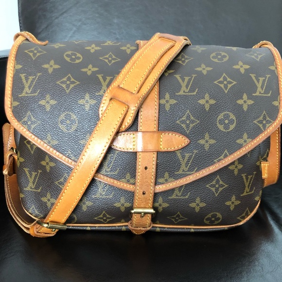 Vintage Louis Vuitton Saumur 30 - Picture 1 of 14